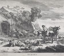 Times of Day/ Aurora, 1660. Creator: Jan de Visscher