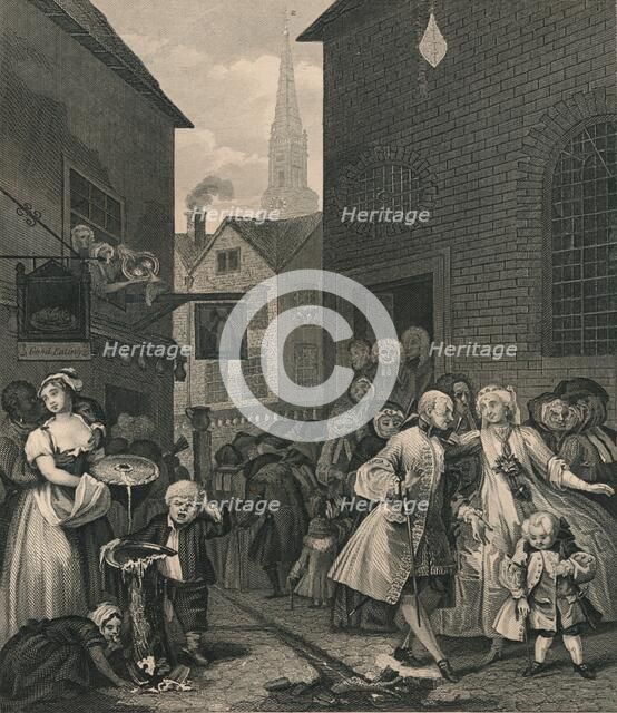 'Times of the Day - Noon', 1870. Artist: WH Worthington.