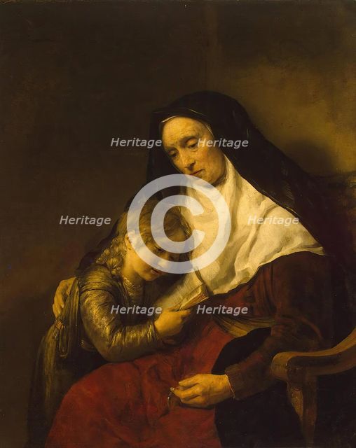 Timothy and Lois, 1650. Creator: Willem Drost.