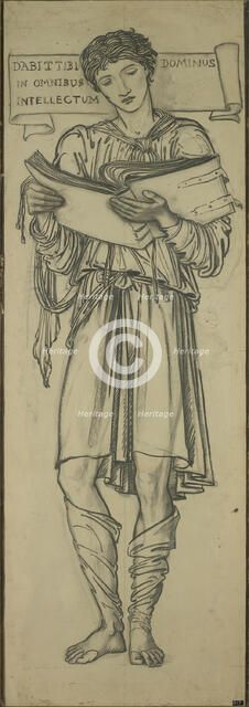 Timothy (Cartoon for Lady Chapel east window), March 1872. Creator: Sir Edward Coley Burne-Jones.