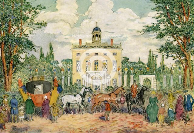 Timothy Dexter House, Newburyport, Massachusetts, USA, c18th century (1921).Artist: James Preston