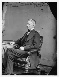 Timothy Otis Howe of Wisconsin, between 1860 and 1875. Creator: Unknown