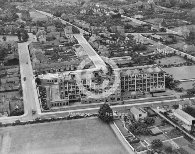 Timpson's Shoe Factory, Kettering, Northamptonshire, June 1937.   Artist: Aerofilms.