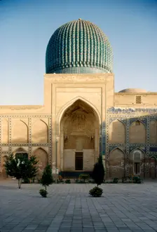 Timur's Tomb, (Tamberlaine), Gur-e-Amir Mausoleum, Samarkand, c20th century. Artists: CM Dixon, Unknown