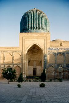 Timur's Tomb, (Tamberlaine), Gur-e-Amir Mausoleum, Samarkand, c20th century. Artists: CM Dixon, Unknown