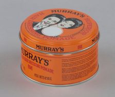 Tin of Murray's Superior Hair Dressing Pomade, 2014. Creator: Murray's