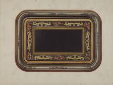 Tin Tray, c. 1937. Creator: Victor F. Muollo