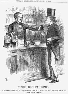 Tinct: Reform: Comp: 1866. Creator: John Tenniel