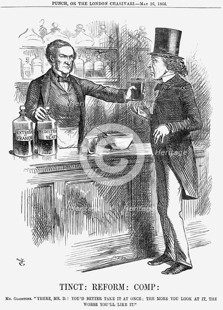 'Tinct: Reform: Comp:', 1866. Creator: John Tenniel.