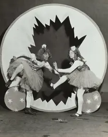Ting-A-Ling Bros. Circus, Clarence Yates and Francena Scott: Act II, Scene 3, 1937. Creator: Unknown