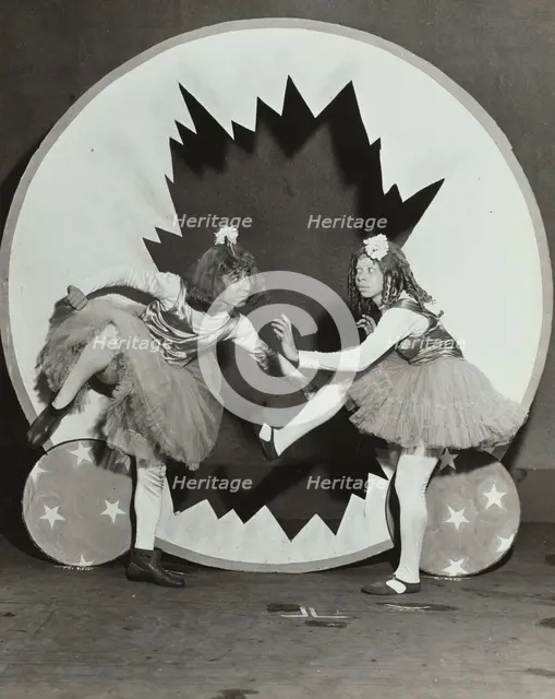Ting-A-Ling Bros. Circus, Clarence Yates and Francena Scott: Act II, Scene 3, 1937. Creator: Unknown.