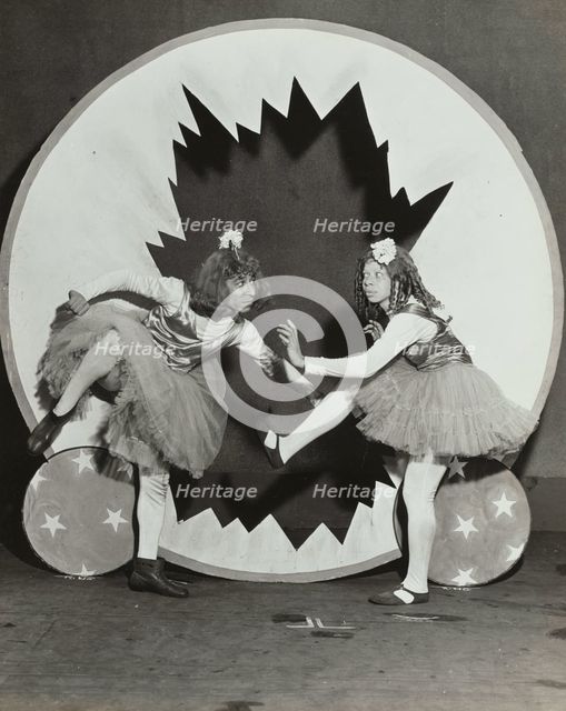 Ting-A-Ling Bros. Circus, Clarence Yates and Francena Scott: Act II, Scene 3, 1937. Creator: Unknown.