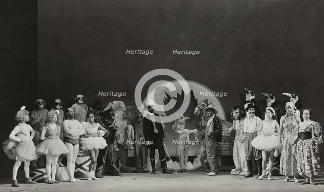 Ting-A-Ling Bros. Circus: Act II, Scene 3, 1937. Creator: Unknown.