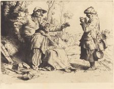 Tinkers, 1882. Creator: William Strang