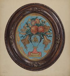 Tinsel Picture, c. 1937. Creator: George File