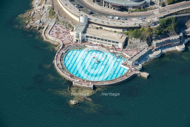 Tinside Lido, Plymouth, Devon, 2016. Creator: Damian Grady.