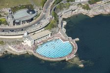 Tinside Lido, Plymouth, Devon, 2016. Creator: Damian Grady