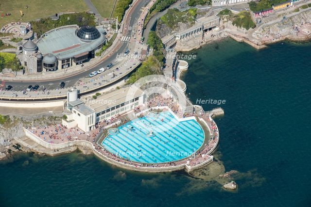 Tinside Lido, Plymouth, Devon, 2016. Creator: Damian Grady.