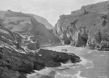 Tintagel Castle c1896. Artist: Frith & Co