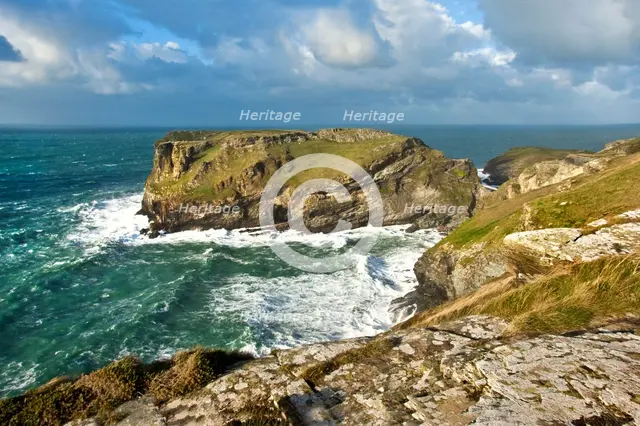 Tintagel Castle, Cornwall, 2006. Artist: Historic England Staff Photographer.
