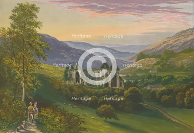 'Tintern Abbey', 1882, (1897). Artist: Alexander Francis Lydon.