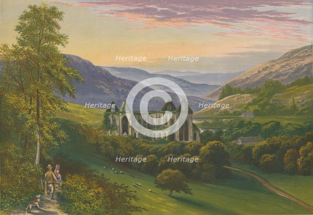 'Tintern Abbey', 1882, (1897). Artist: Alexander Francis Lydon.