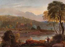 Tintern Abbey c1840. Artists: David Cox the elder, Walter de Clare