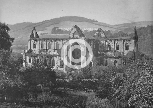'Tintern Abbey', c1896. Artist: Valentine & Sons.
