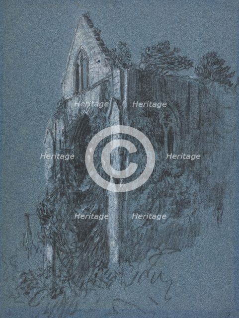 Tintern Abbey, Monmouthshire, 1800-10. Creator: David Cox the Elder.