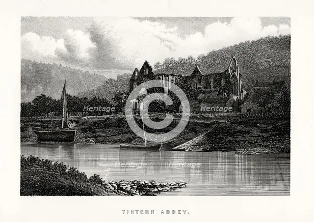 Tintern Abbey, Monmouthshire, England, 1896. Artist: Unknown