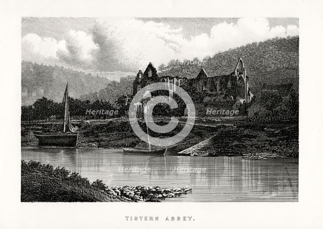 Tintern Abbey, Monmouthshire, England, 1896. Artist: Unknown