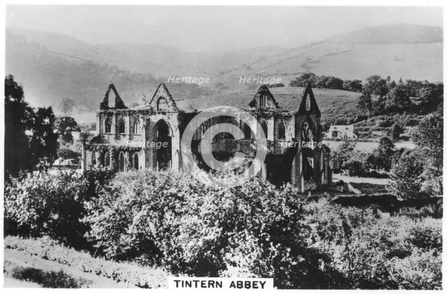 Tintern Abbey, Monmouthshire, Wales, 1937. Artist: Unknown