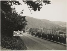 Tintern Abbey, Monmouthshire, Wales, 1951. Creator: JR Uppington