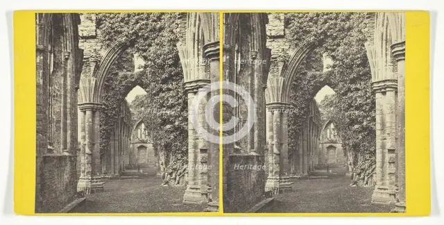 Tintern Abbey: South Aisles, late 19th century. Creator: Alexander Wilson.