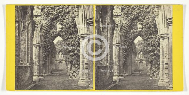 Tintern Abbey: South Aisles, late 19th century. Creator: Alexander Wilson.