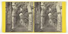Tintern Abbey: South Aisles, late 19th century. Creator: Alexander Wilson