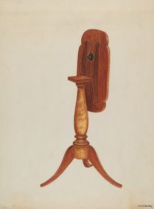 Tip-table or Cant-table, 1937. Creator: William McAuley