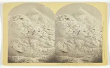 Tip-Top House and Frost Work. Mt. Washington, 1877. Creator: BW Kilburn