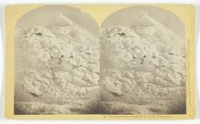 Tip-Top House and Frost Work. Mt. Washington, 1877. Creator: BW Kilburn