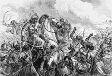 Tippoo Sahib at the Lines of Travancore c1891. Creator: James Grant