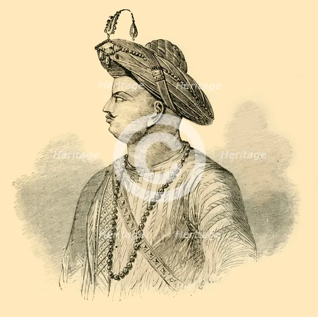 'Tippoo Saib', c1790, (1890).   Creator: Unknown.