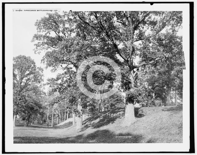 Tippecanoe battleground, Ind., c1902. Creator: Unknown.