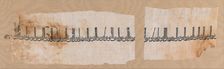 Tiraz Textile Fragment, Iraq, ca. 991-1031. Creator: Unknown