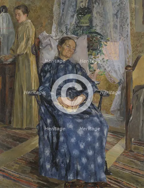 Tired, 1898. Creator: Carl Wilhelmson.