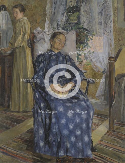 Tired, 1898. Creator: Carl Wilhelmson.