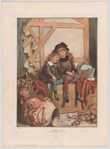 Tired Out, from "The Graphic" Christmas number, December 7, 1885. Creator: After Adrien-Emmanuel Marie