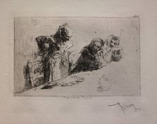 Tireuse de Cartes, 1867. Creator: Mariano Fortuny y Carbó (Spanish, 1838-1874)