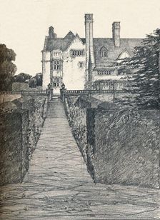 Tirley Court, Cheshire: East Side 1908. Artist: Charles Edward Mallows