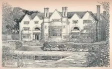 Tirley Court, Cheshire: South Front 1906. Artist: Charles Edward Mallows