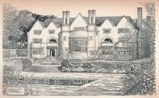 Tirley Court, Cheshire: South Front 1906. Artist: Charles Edward Mallows